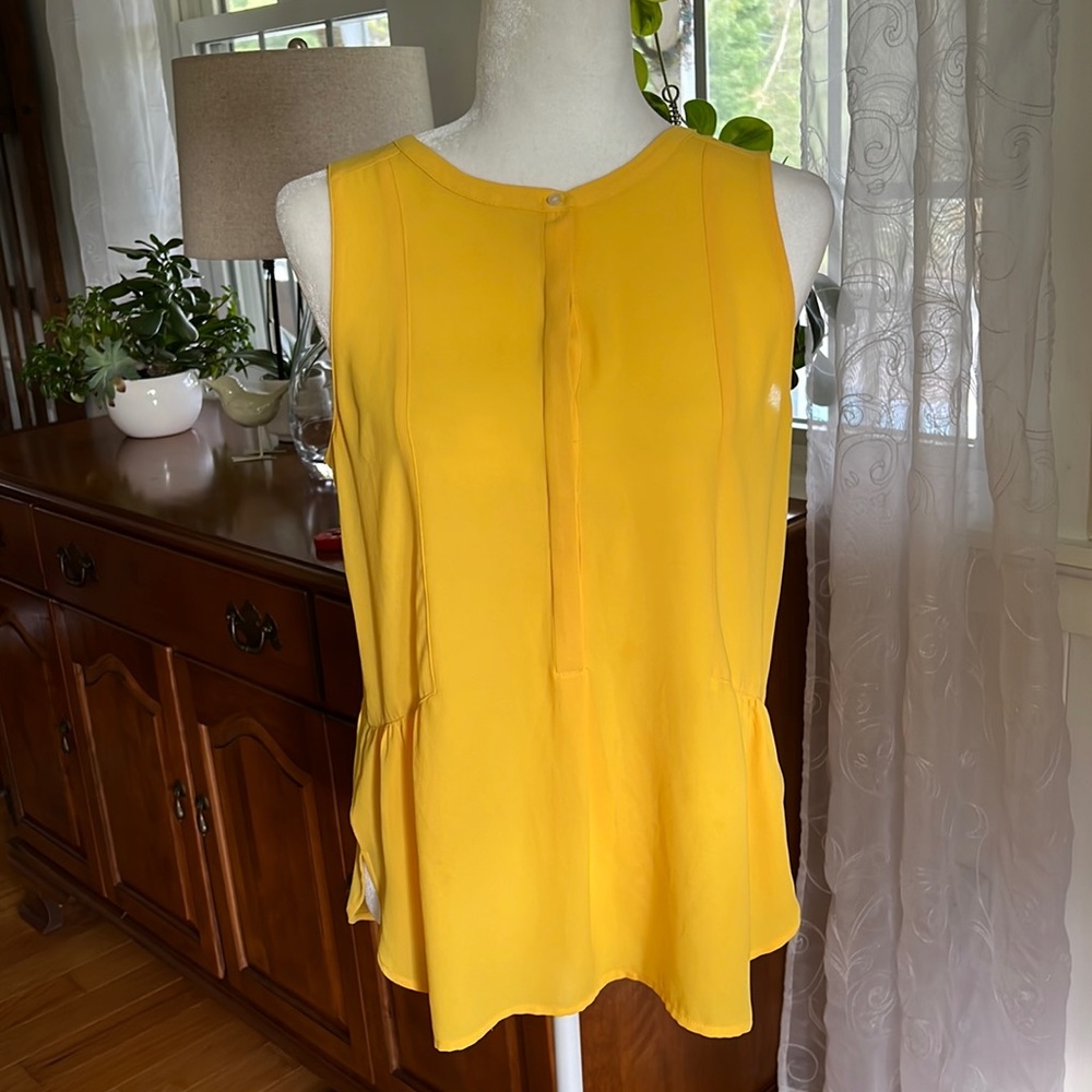 Loft Peplum Tank Top  🌻